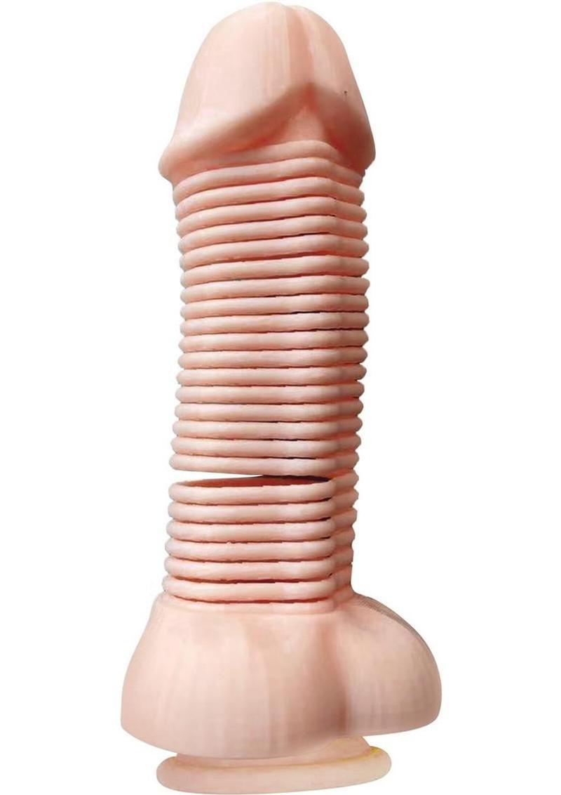 Dinky Slinky Pecker Spring Toy with Suction Cup