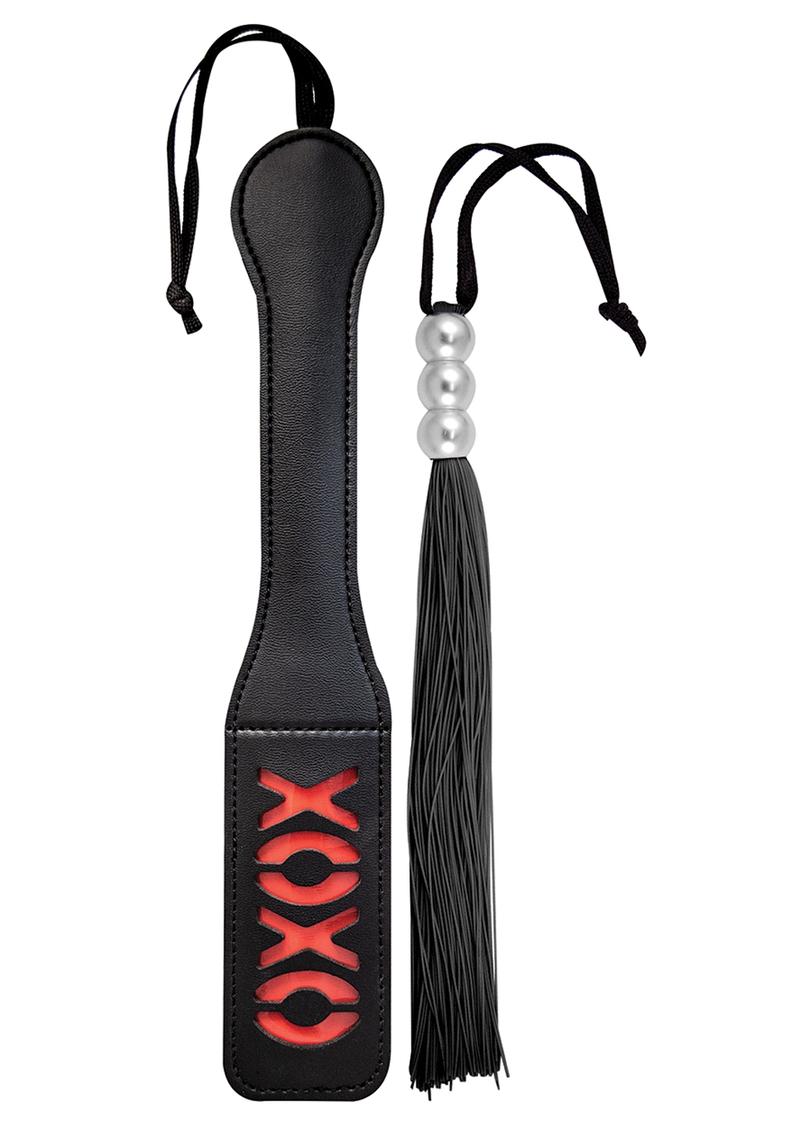 Dominant Submissive Collection Paddle and Whip