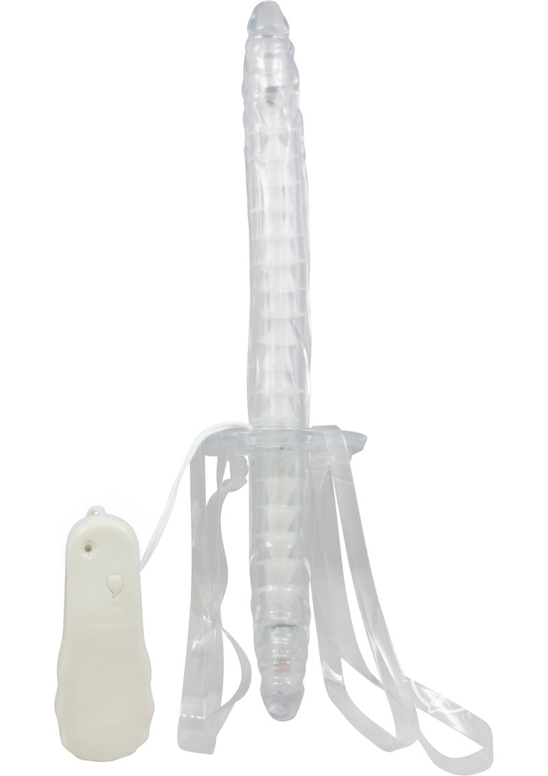 Double Fuk Vibrating Dildo Strap-On