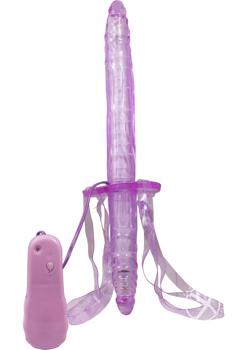 Double Fuk Vibrating Dildo Strap-On