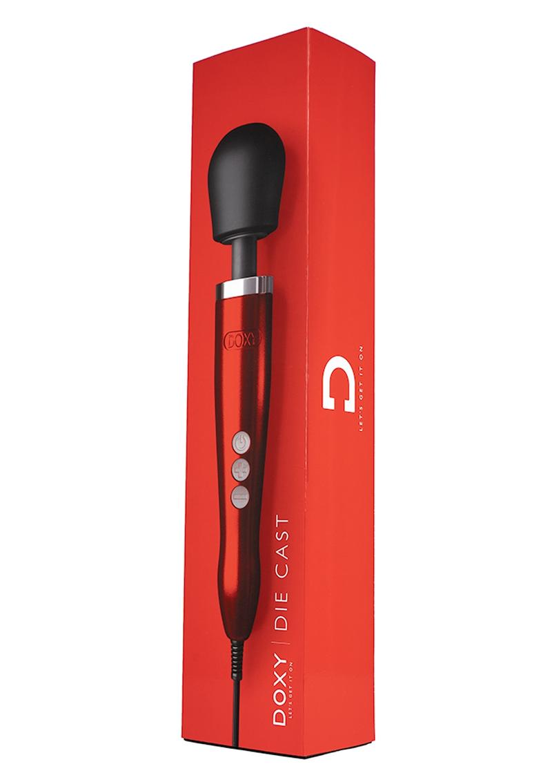 Doxy Die Cast Wand Metal Plug-In Vibrating Body Massager