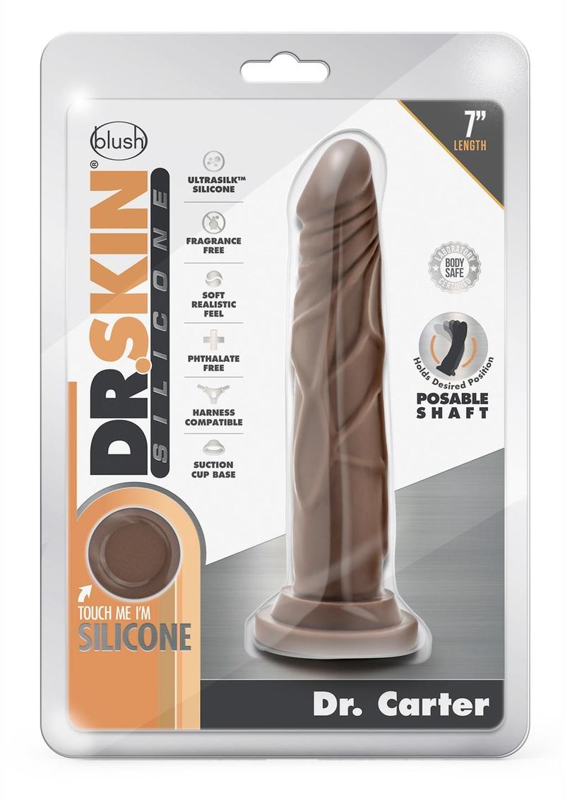 Dr. Skin Dr. Carter Silicone Dildo with Suction Cup