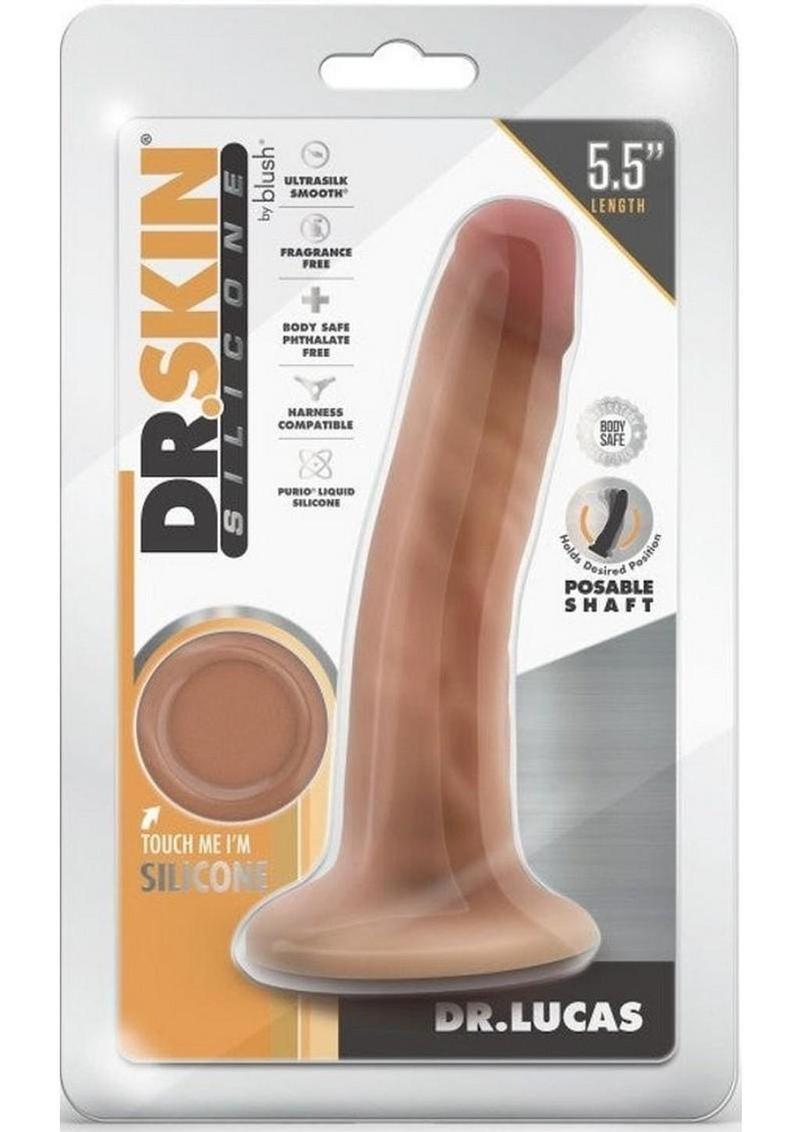 Dr. Skin Dr. Lucas Silicone Dildo with Suction Cup