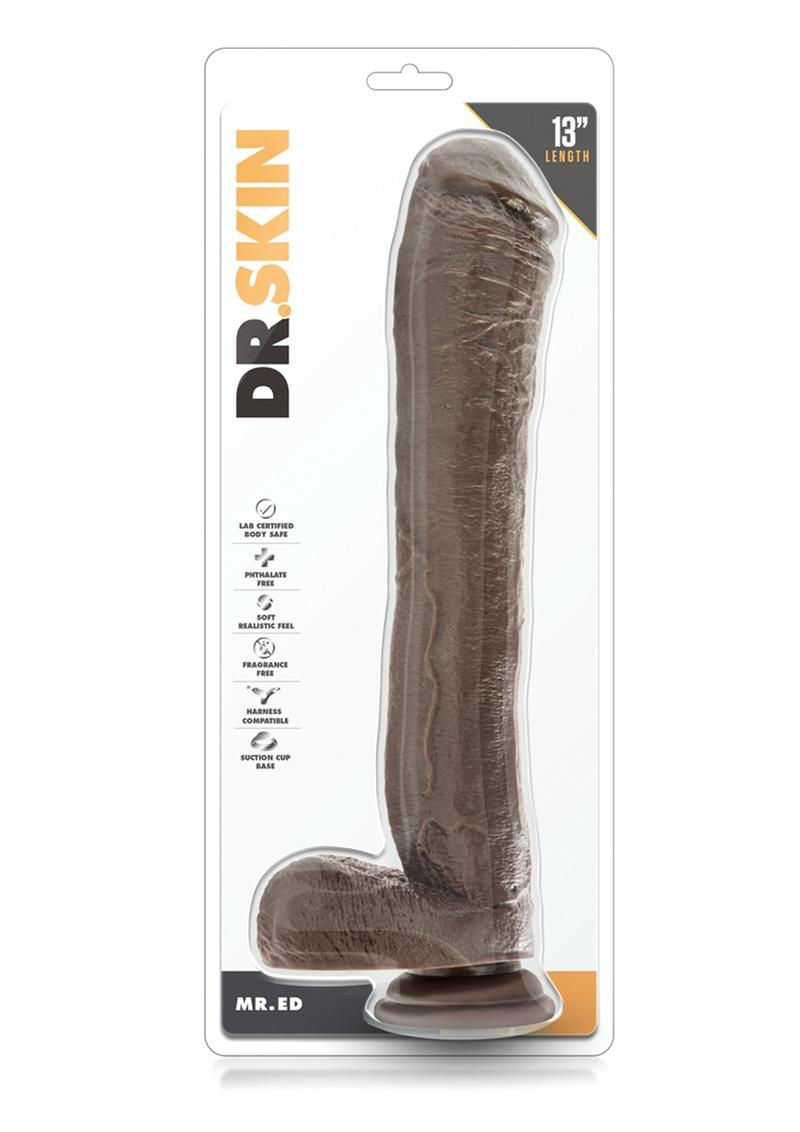 Dr. Skin Mr. Ed Dildo with Balls and Suction Cup