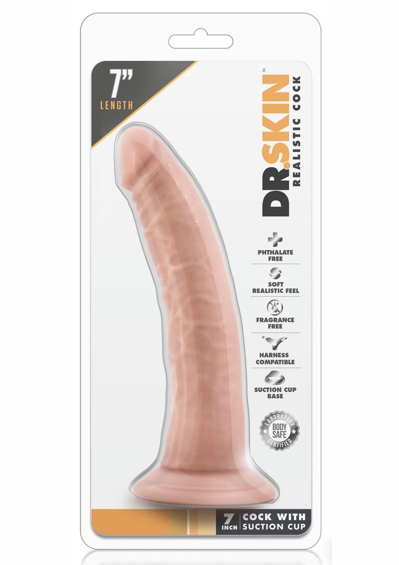 Dr. Skin Realistic Cock with Suction Cup Dildo