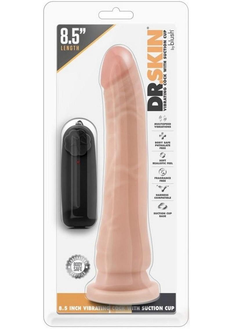 Dr. Skin Vibrating Dildo with Suction Cup