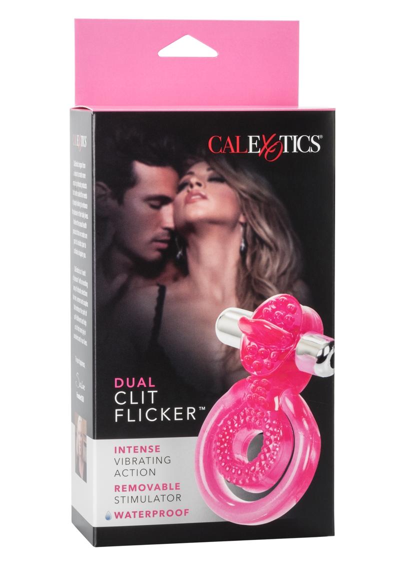 Dual Clit Flicker with Removable Waterproof Stimulator
