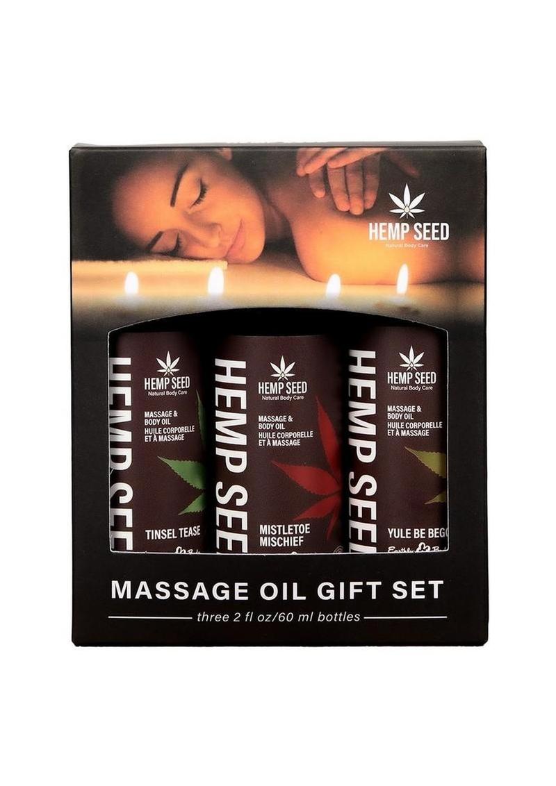Earthly Body 2025 Hemp Seed Holiday Trio Gift