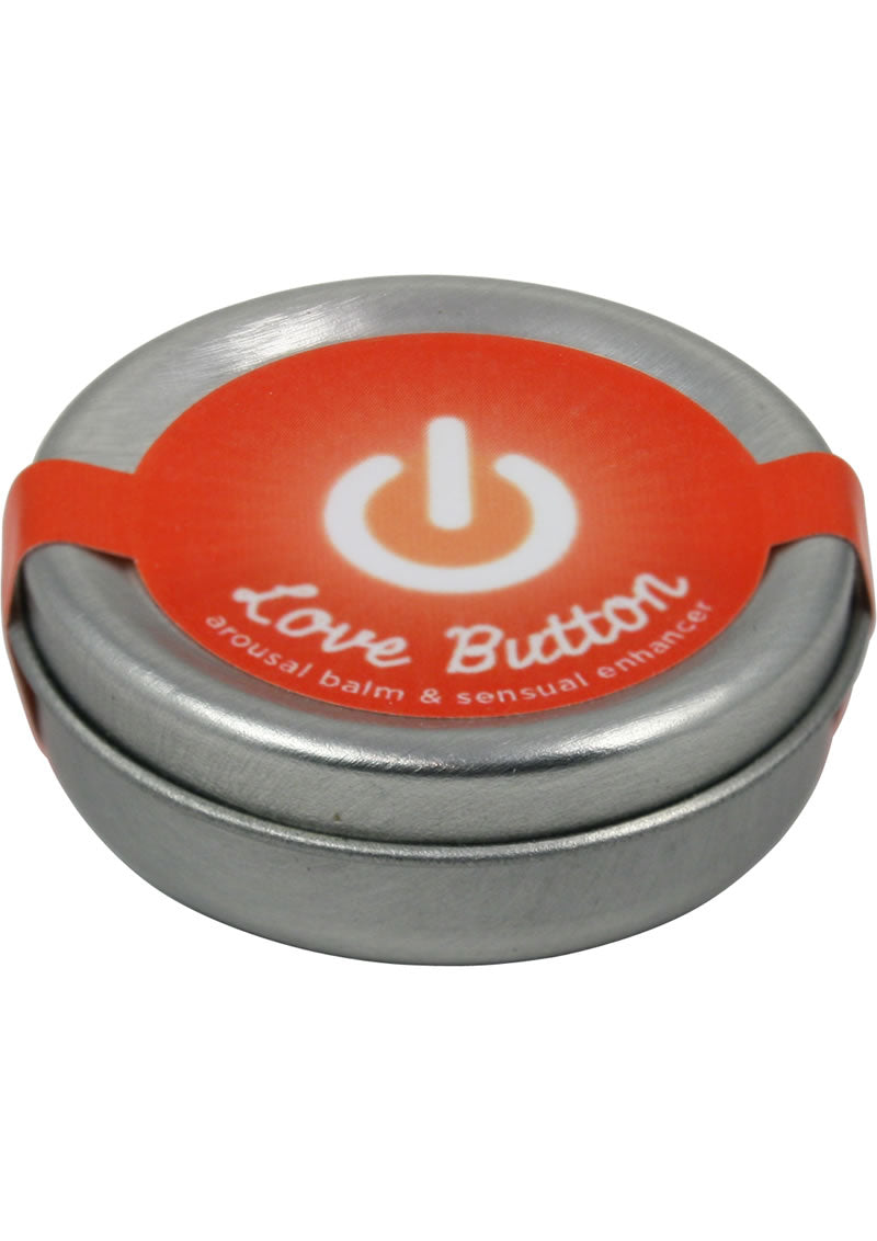 Earthly Body Hemp Seed Love Button Cooling Arousal Balm and Sensual Enhancer Tin
