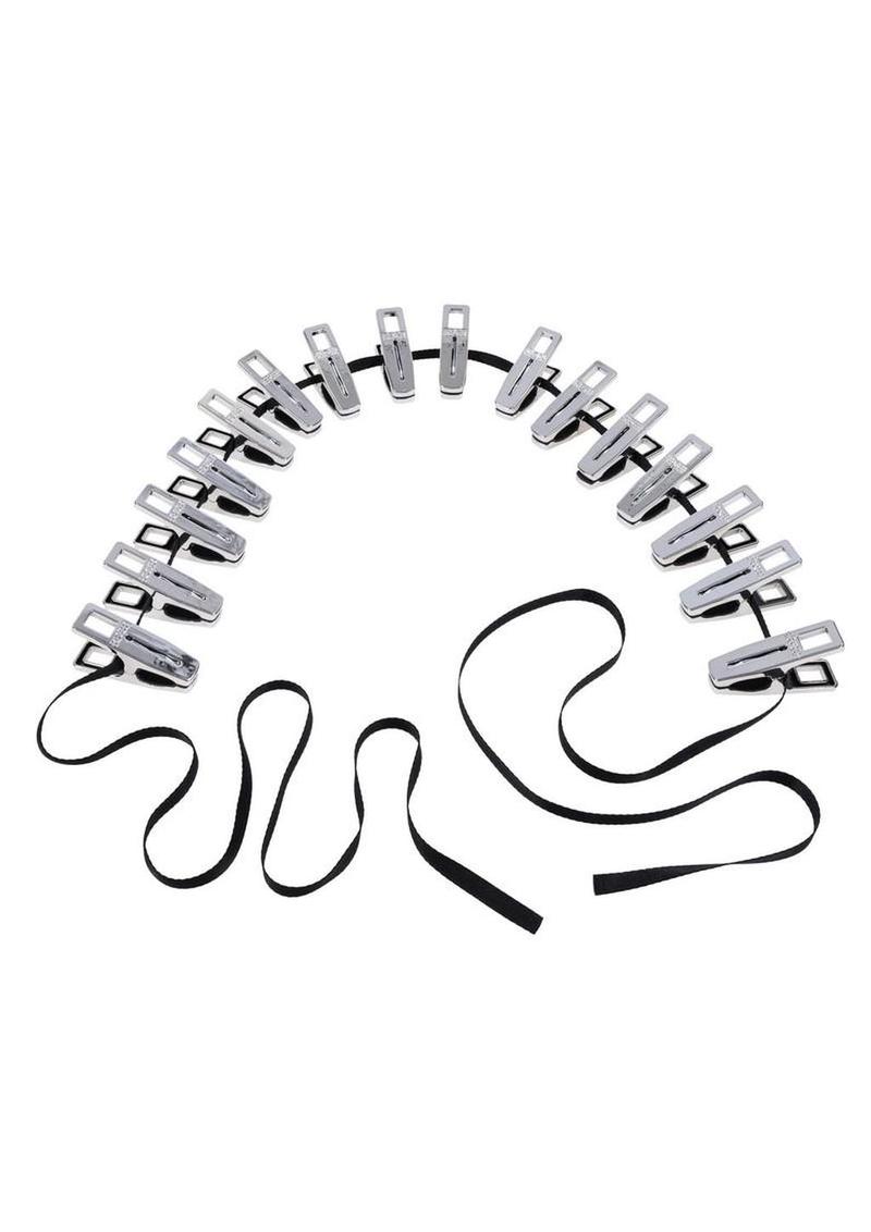 Edge Body Zipper Clothes Pins