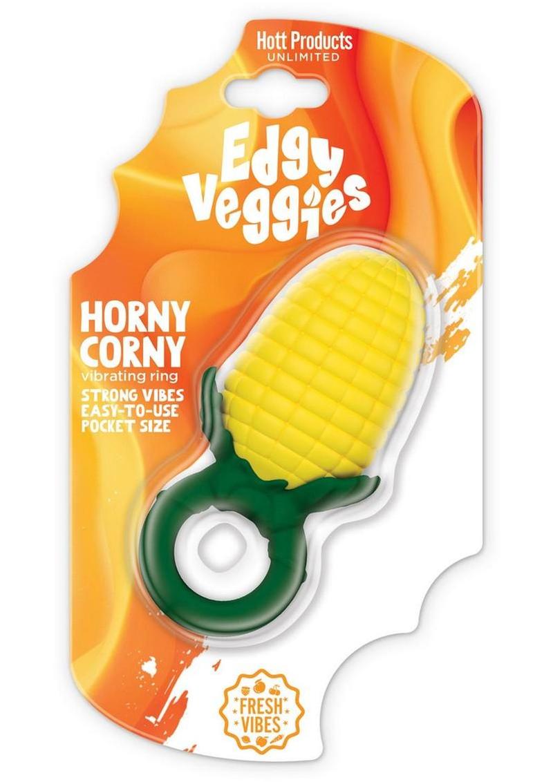 Edgy Veggies Corn Holer Silicone Mini Vibrator