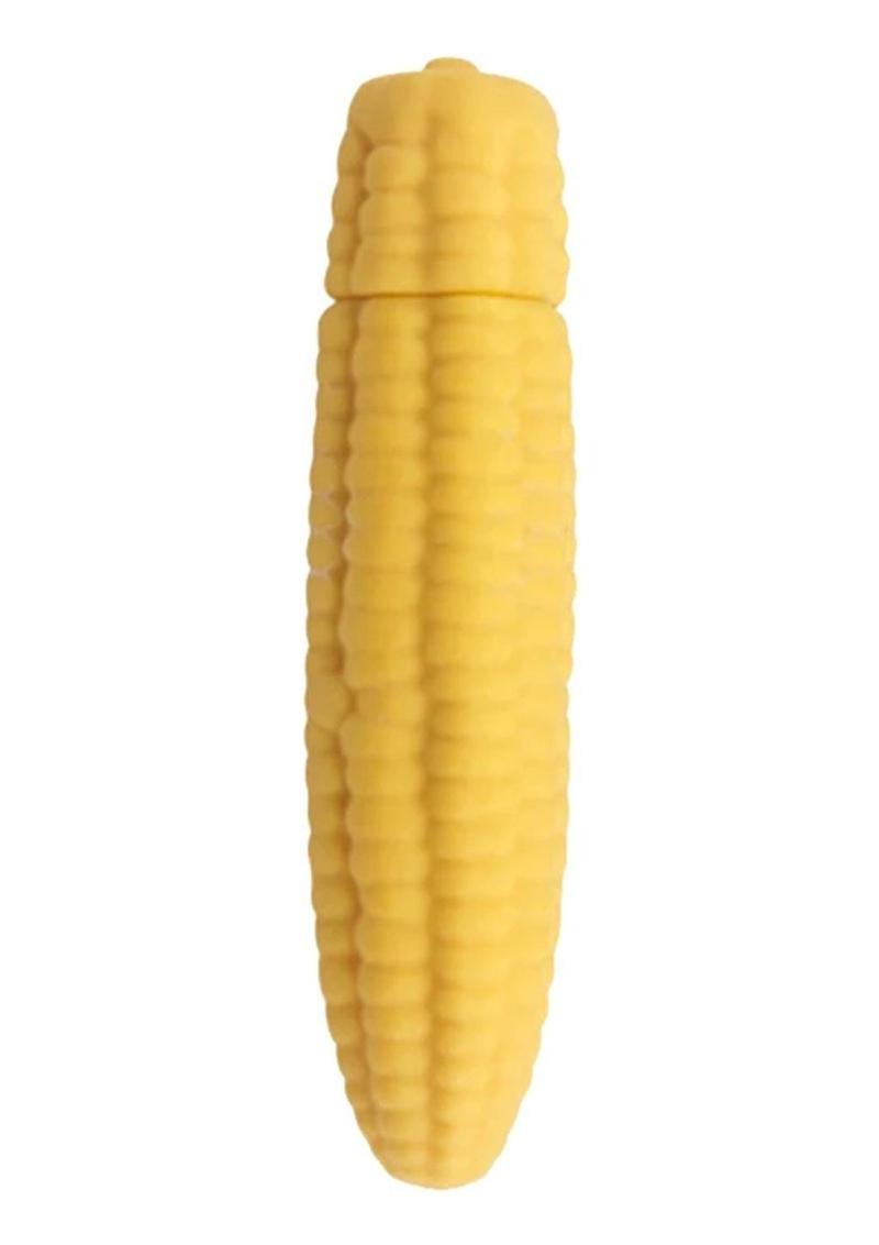 Edgy Veggies Kinky Corn Rechargeable Silicone Vibrator