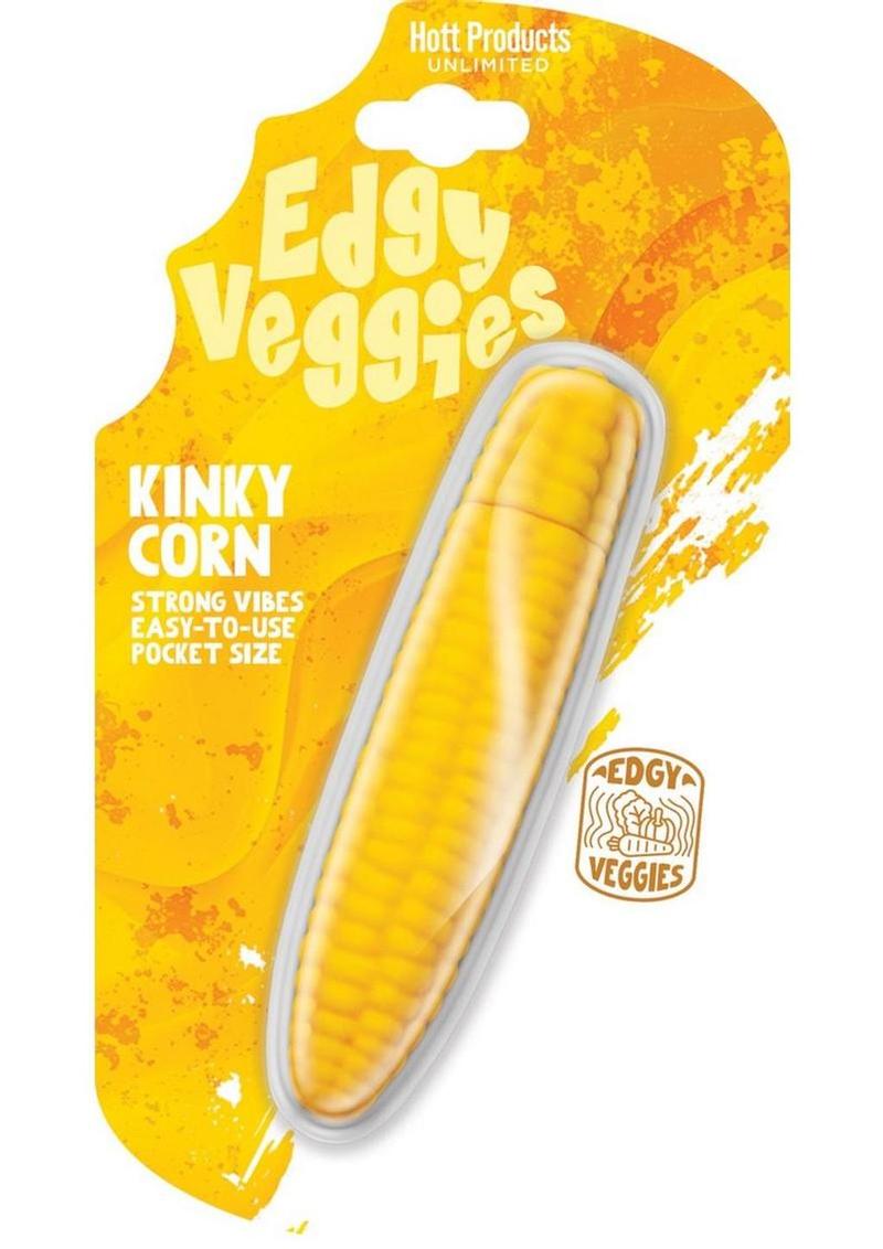 Edgy Veggies Kinky Corn Rechargeable Silicone Vibrator