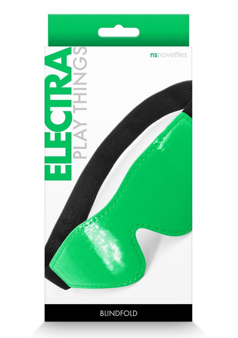 Electra Play Things Pu Leather Blindfold