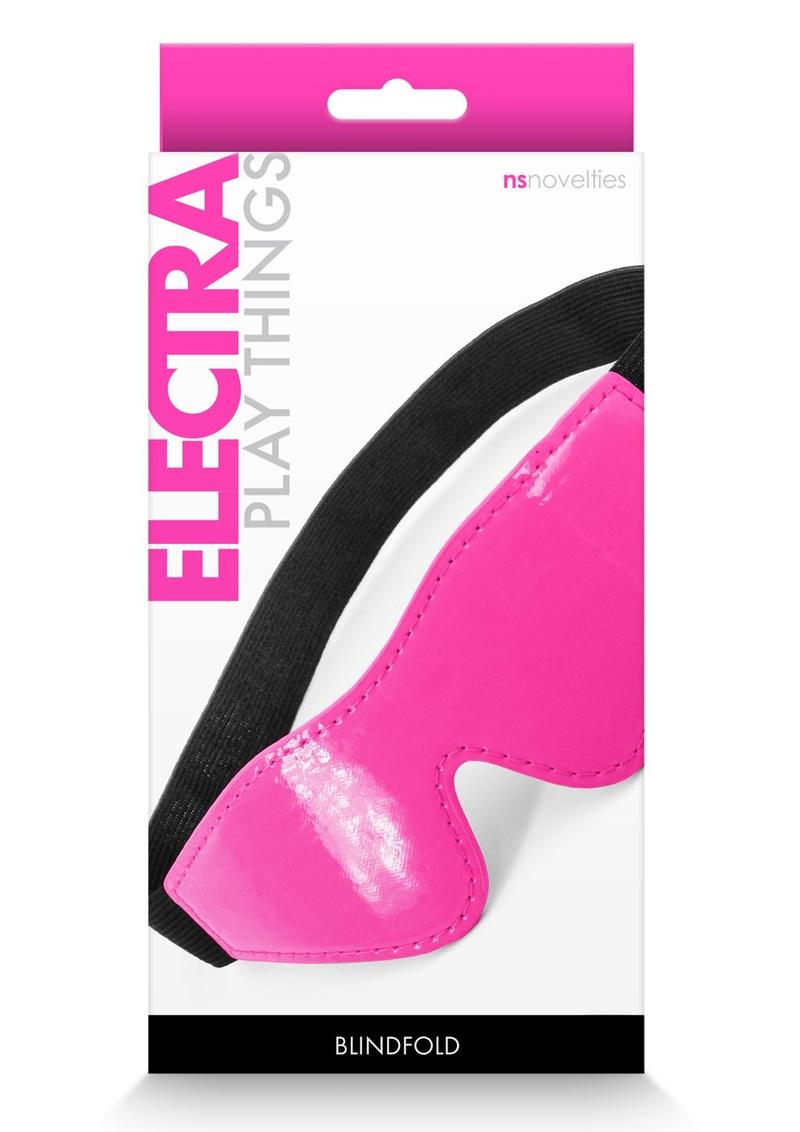Electra Play Things Pu Leather Blindfold
