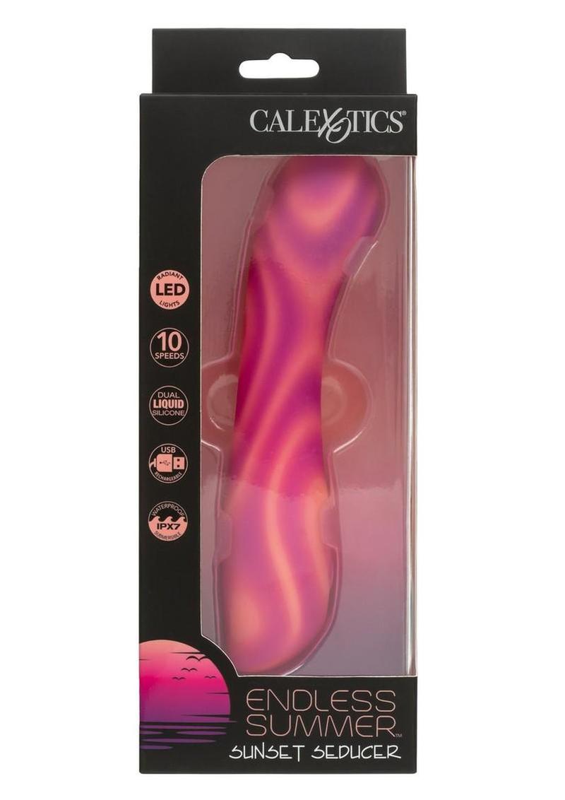 Endless Summer Sunset Seducer Light-Up Rechargeable Silicone Massager