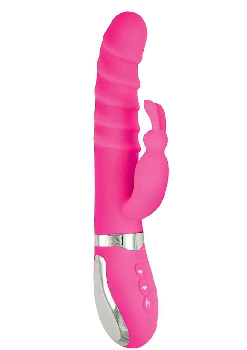 Energize Heat Up Bunny 1 Rechargeable Silicone Warming Vibrator