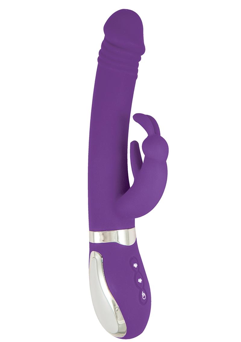 Energize Heat Up Bunny 2 Rechargeable Silicone Warming Vibrator