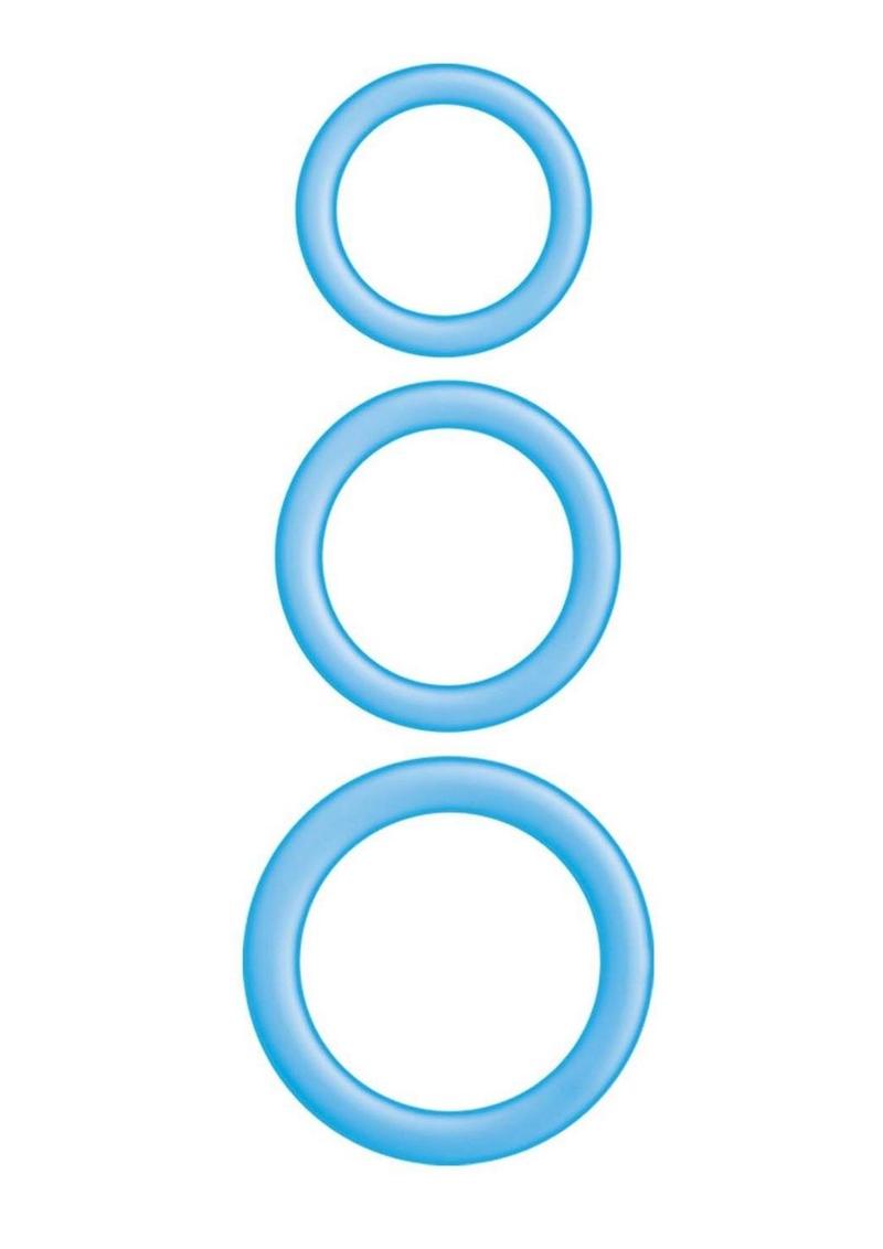 Enhancer Glow Rings Silicone Cockring