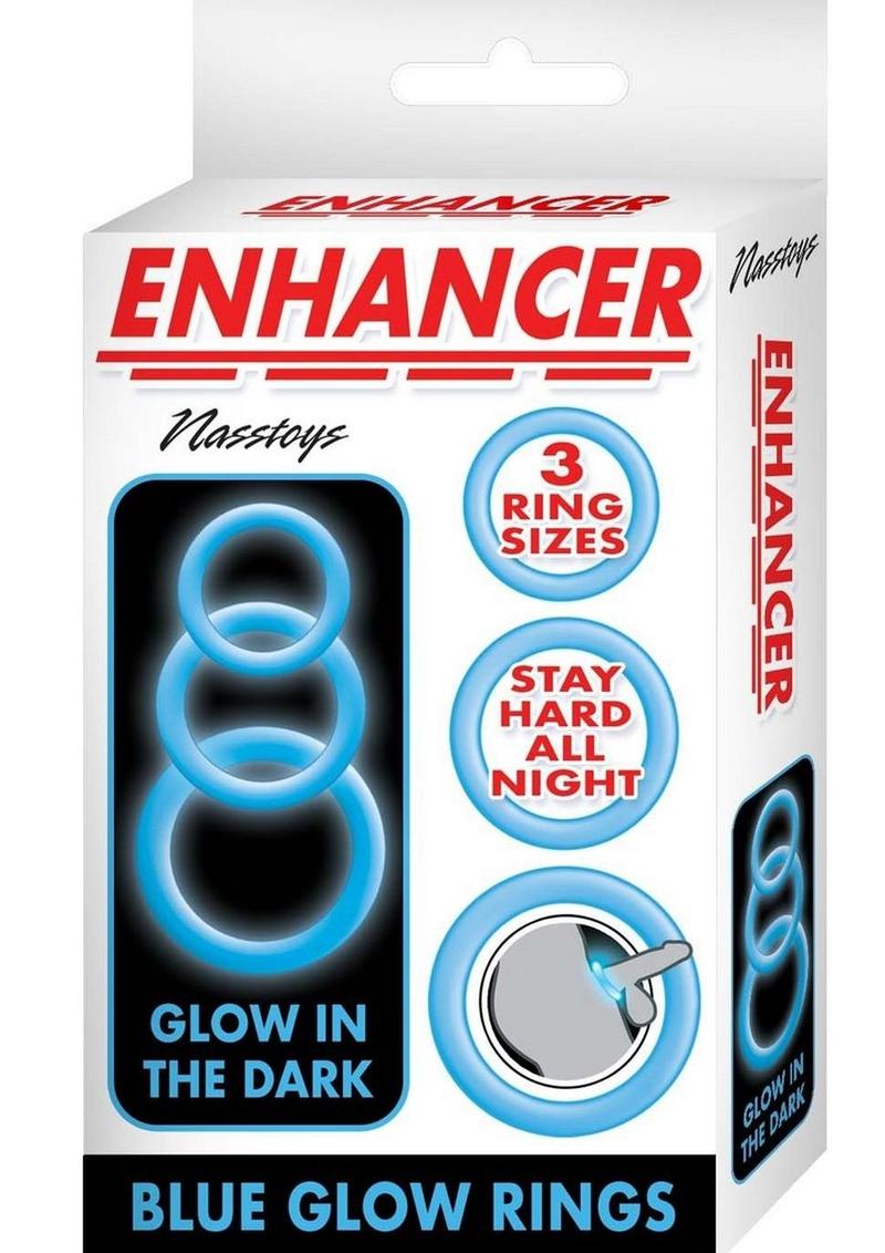 Enhancer Glow Rings Silicone Cockring