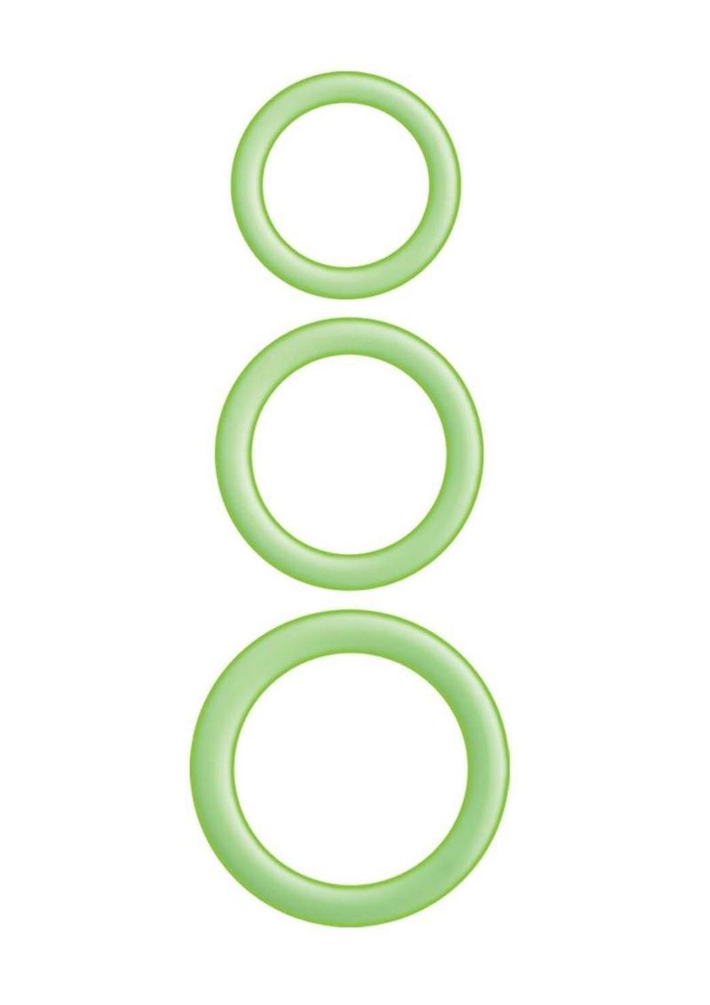 Enhancer Glow Rings Silicone Cockring