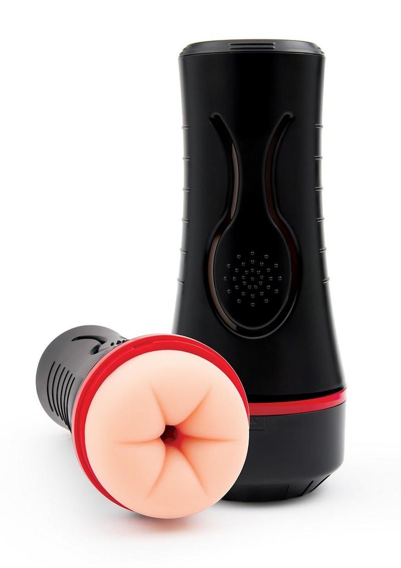Envy Toys Squeezable Rear Clutch Vibrating Discreet Backdoor Stroker