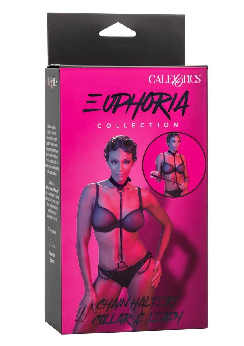 Euphoria Collection Chain Halter/Collar and Leash