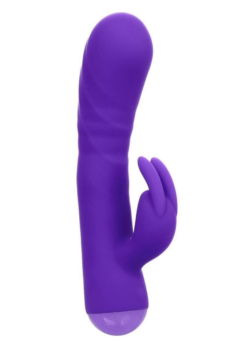 Extra Thicc chubby deep-Thrust Bunny Rechargeable Silicone Rabbit Vibrator