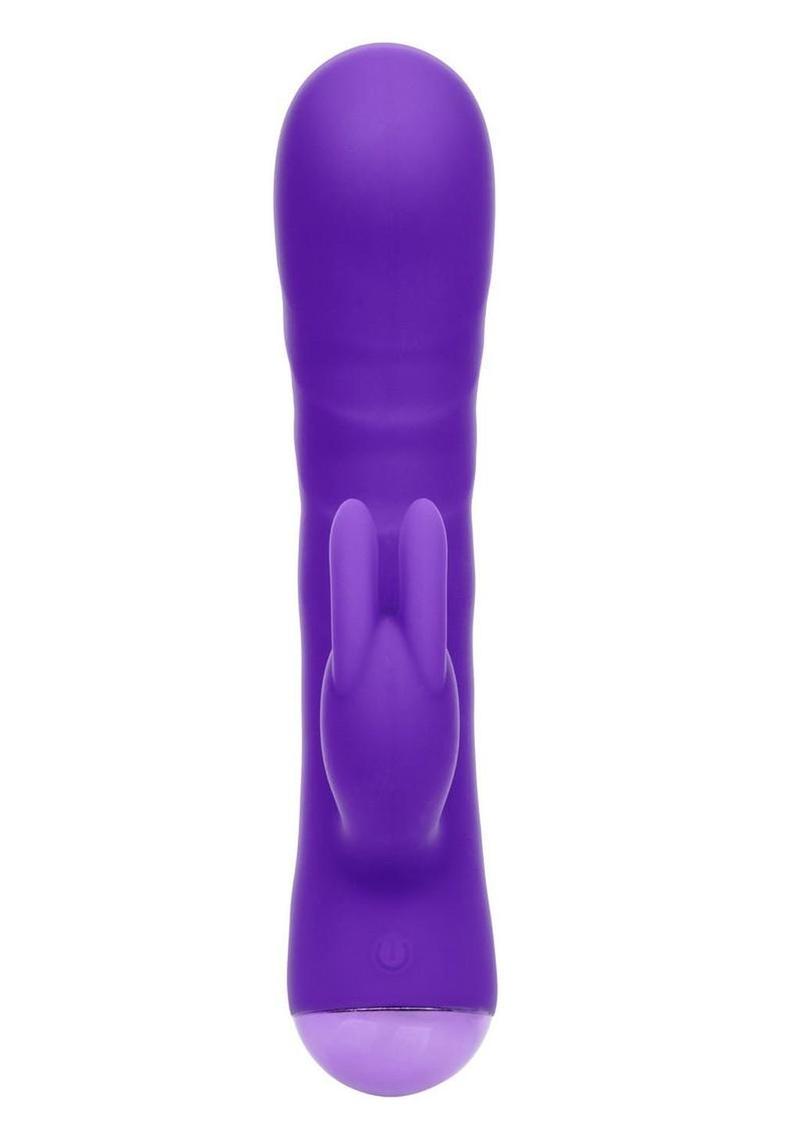 Extra Thicc chubby deep-Thrust Bunny Rechargeable Silicone Rabbit Vibrator