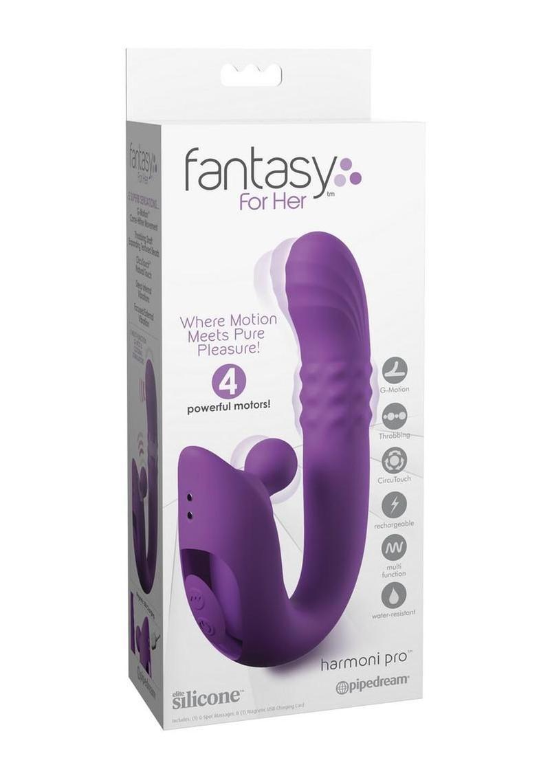 Fantasy For Her Harmoni Pro Rechargeable Silicone G-Spot Vibrator