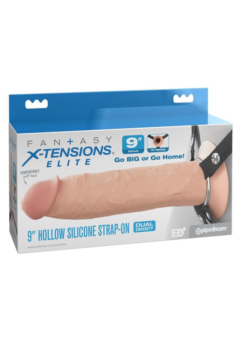 Fantasy X-Tensions Elite Silicone Hollow Strap-On Dual Density