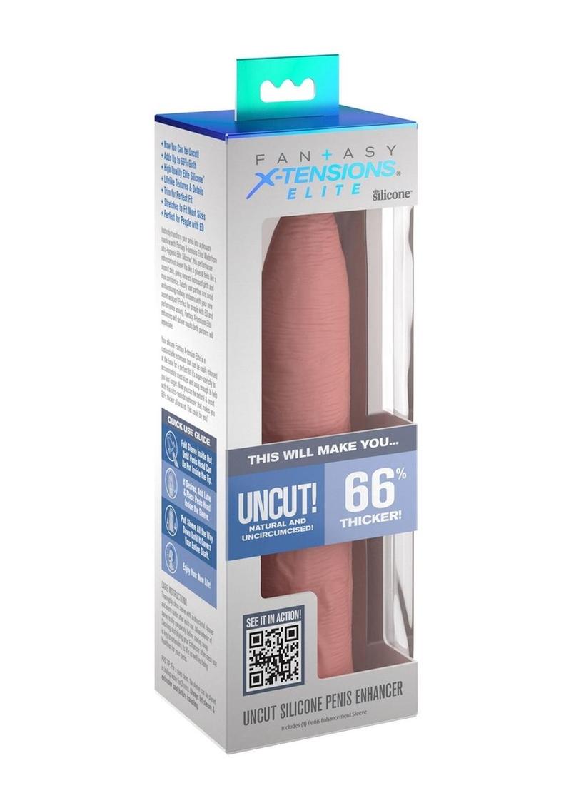Fantasy X-Tensions Elite Silicone Uncut Extension Sleeve