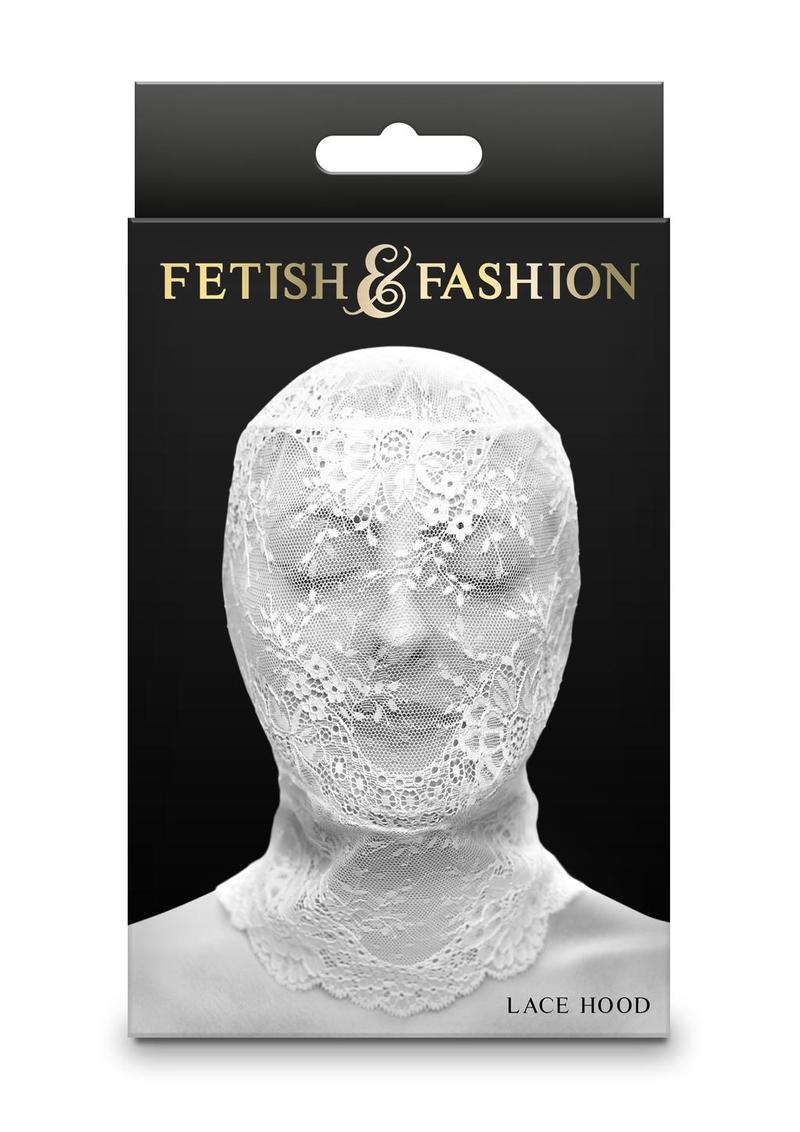 Fetish and Fashion Lace Hood