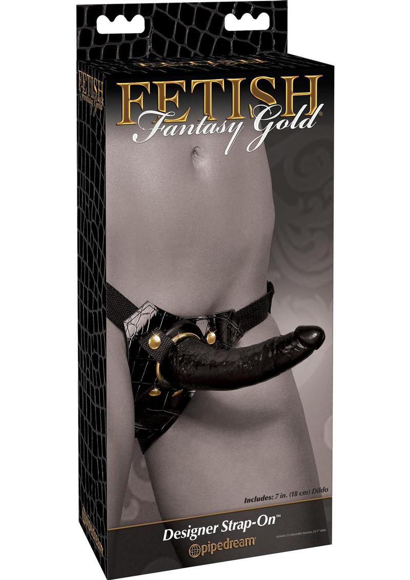 Fetish Fantasy Gold Designer Strap-On