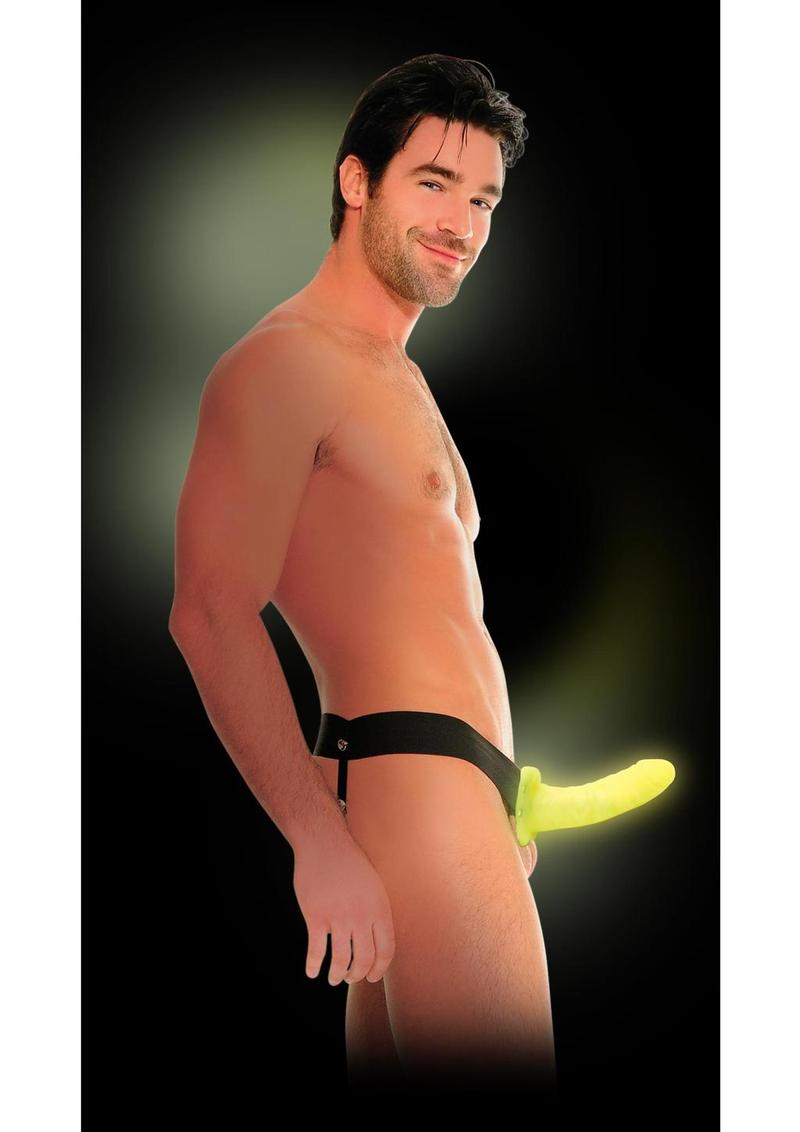 Fetish Fantasy Series For Him Or Her Hollow Strap-On Dildo and Adjustable Harness