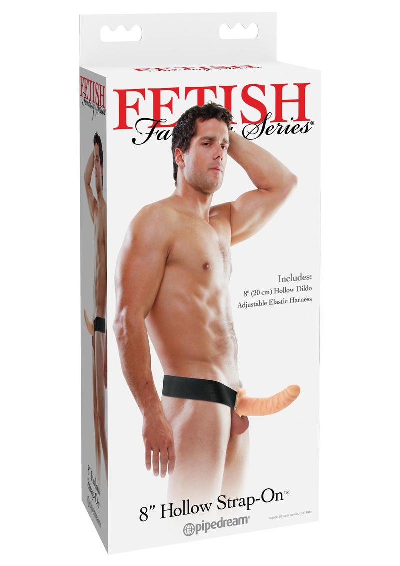 Fetish Fantasy Series Hollow Strap-On Dildo and Adjustable Harness