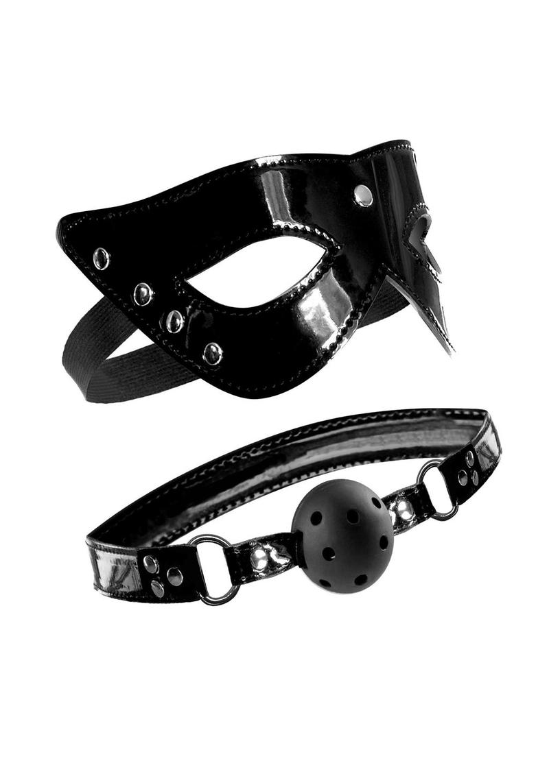 Fetish Fantasy Series Limited Edition Masquerade Mask and Ball Gag