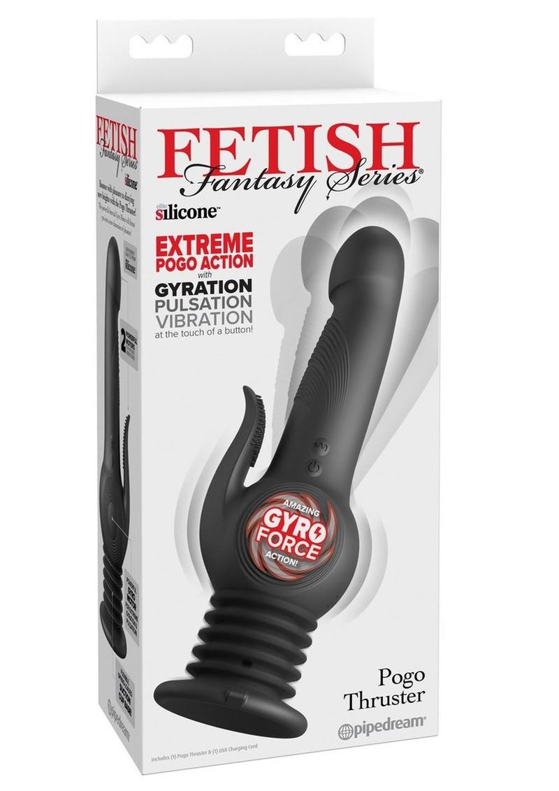 Fetish Fantasy Series Pogo Thruster Rechargeable Silicone Rabbit Vibrator