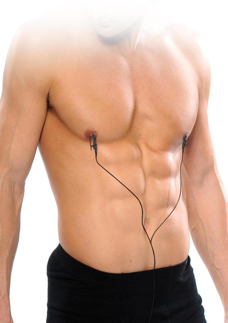Fetish Fantasy Series Shock Therapy Nipple Clamps with Remote Control