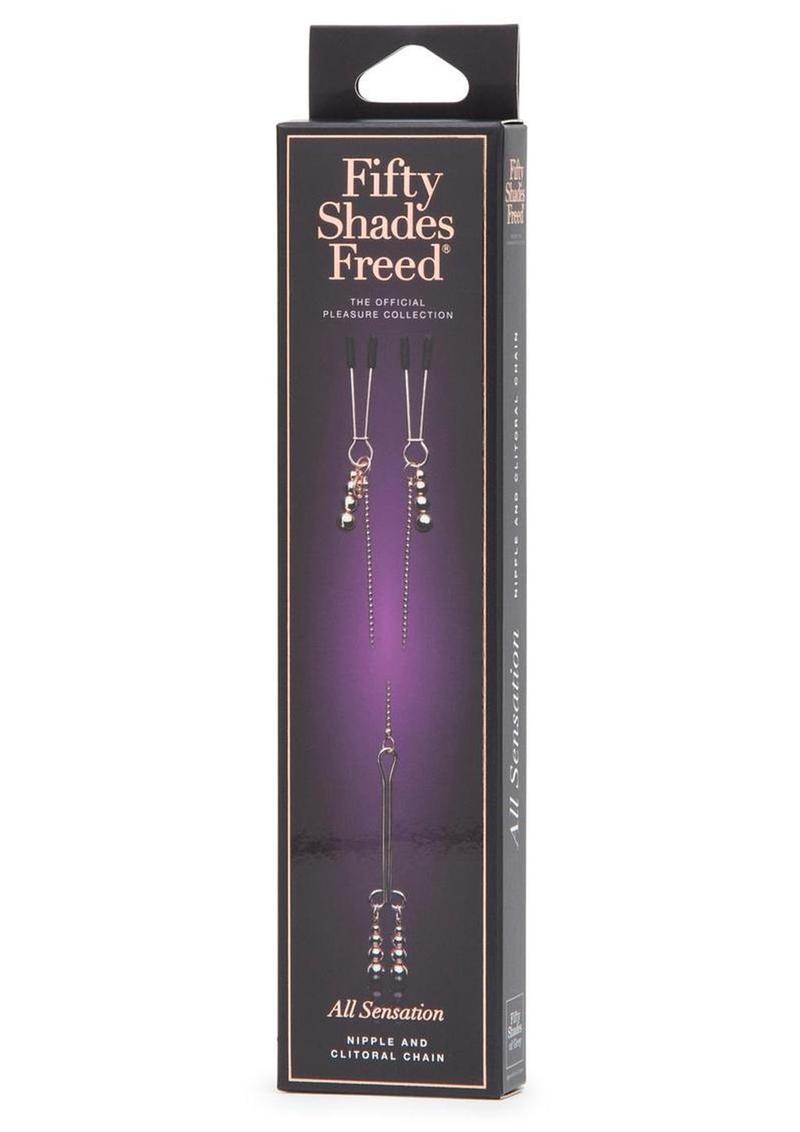 Fifty Shades Freed All Sensation Nipple and Clitoral Chain