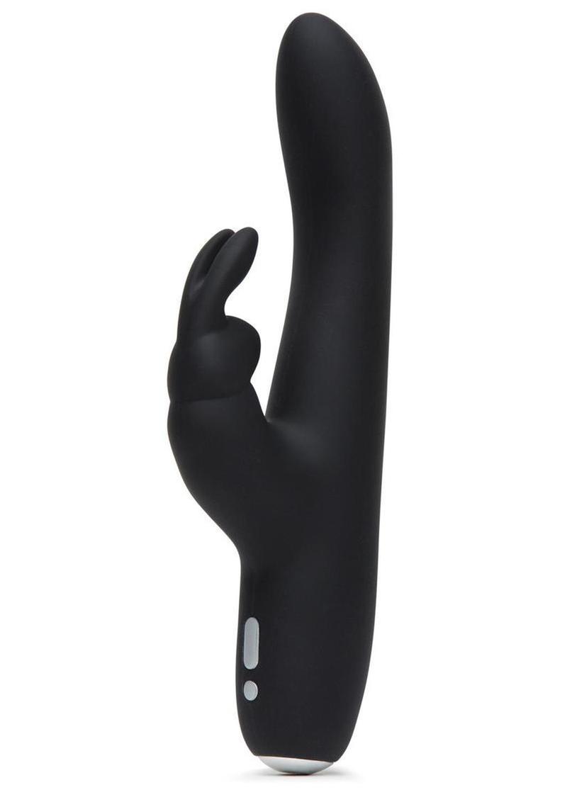 Fifty Shades Of Grey Greedy Girl Rechargeable Slimline Rabbit Vibrator