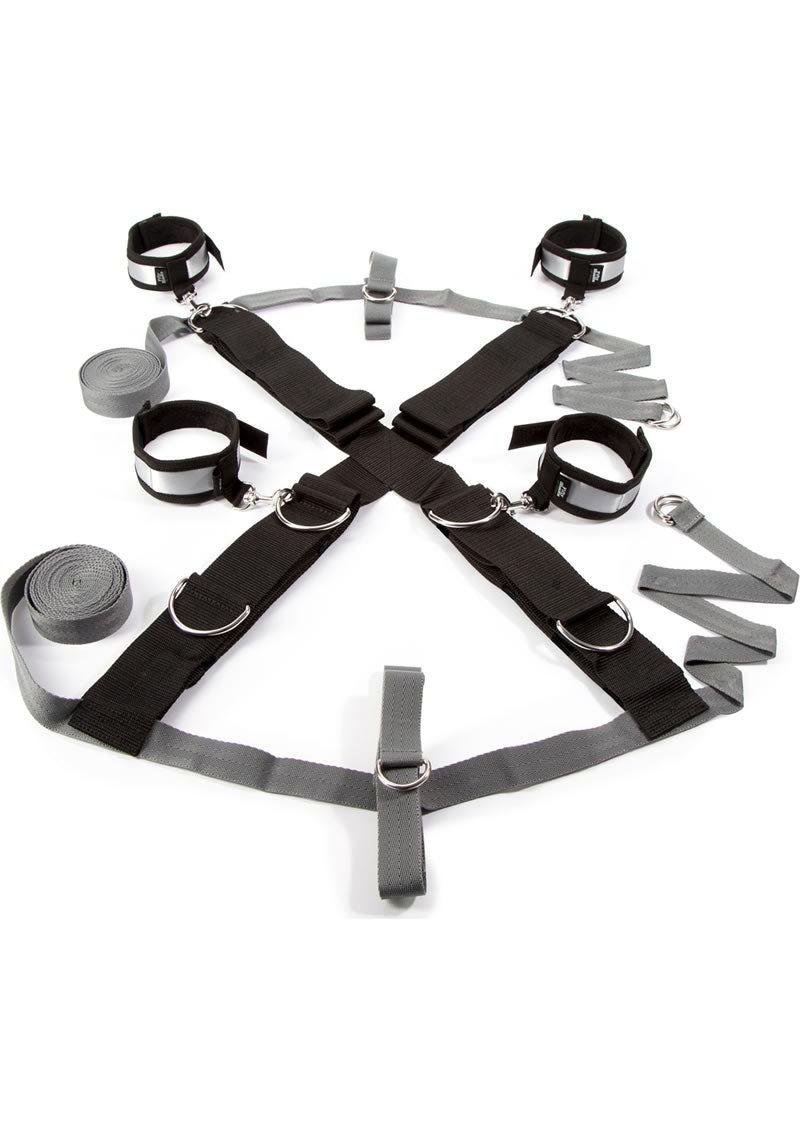 Fifty Shades Of Grey Keep Still Over The Bed Cross Restraint