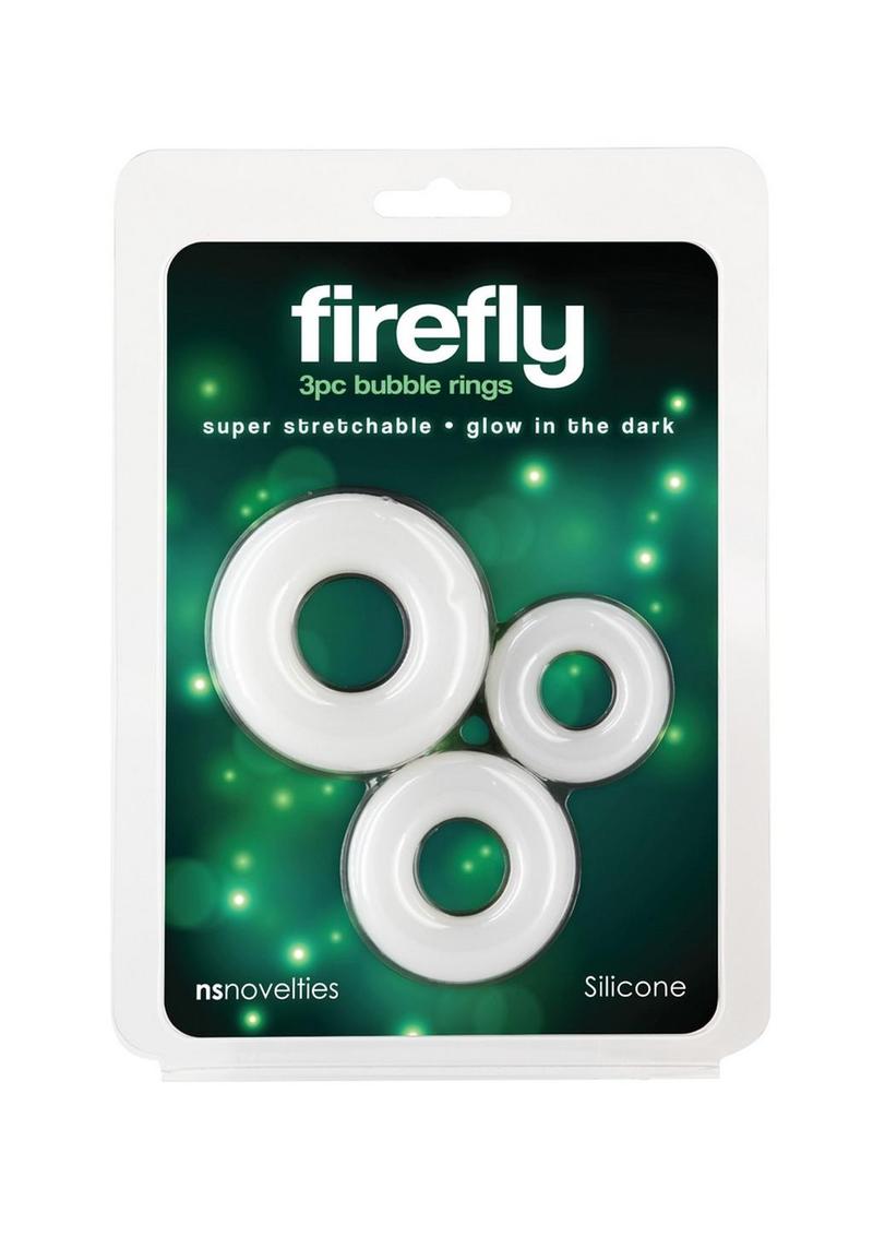 Firefly Bubble Ring Glow In The Dark Cock Ring
