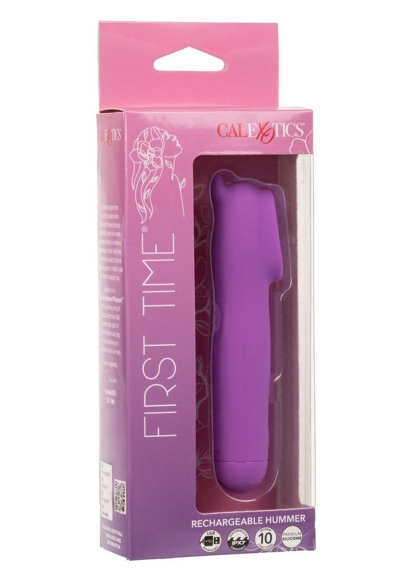 First Time Rechargeable Silicone Hummer Stimulator