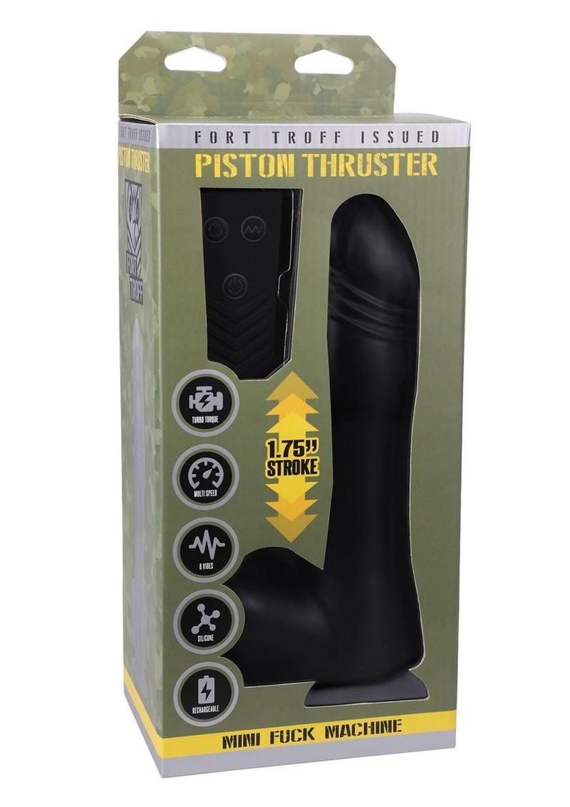 Fort Troff's Piston Thruster Rechargeable Silicone Mini Machine