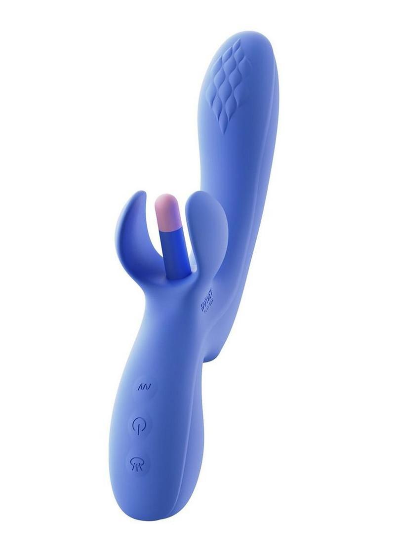 Fortexa Kinky Finger Flapping Rechargeable Silicone Clit and G-Spot Vibrator with App Control