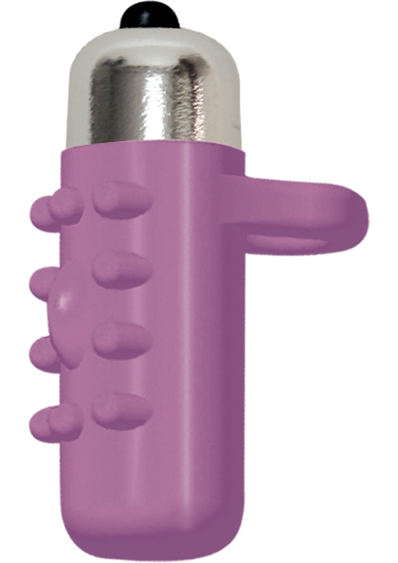 Frisky Fingers Silicone Finger Sleeve with Vibrating Bullet