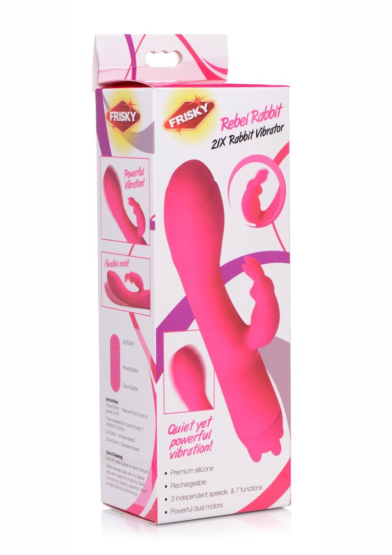 Frisky Rebel Rabbit 21x Rabbit Vibrator