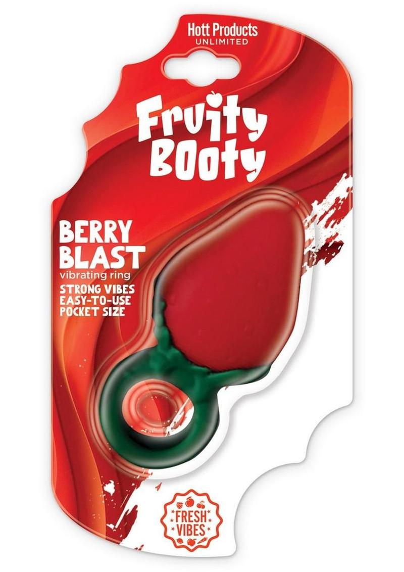 Fruity Booty Berry Buzz Strawberry Mini Vibrator