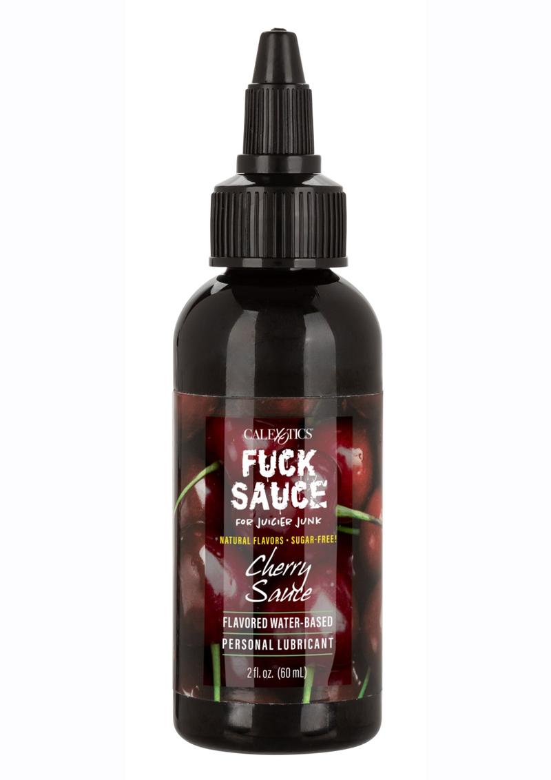 Fuck Sauce Flavored Water Based Personal Lubricant Cherry